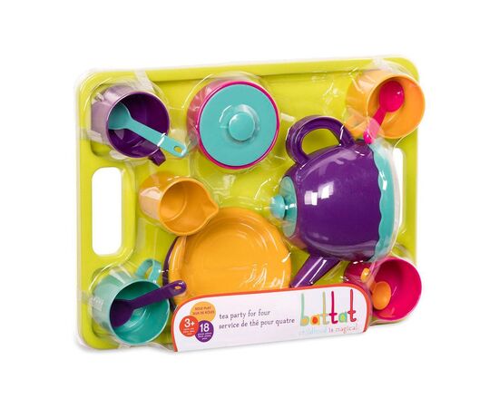 Игровой набор Battat Lite Чайная вечеринка S2 на 4 персоны (BT2585Z), изображение 5 Игровой набор Battat Lite Чайная вечеринка S2 на 4 персоны (BT2585Z), изображение 5