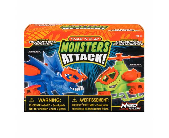 Игровой набор Road Rippers Snap'n Play Helicopter and monster (20302), изображение 3 Игровой набор Road Rippers Snap'n Play Helicopter and monster (20302), изображение 3