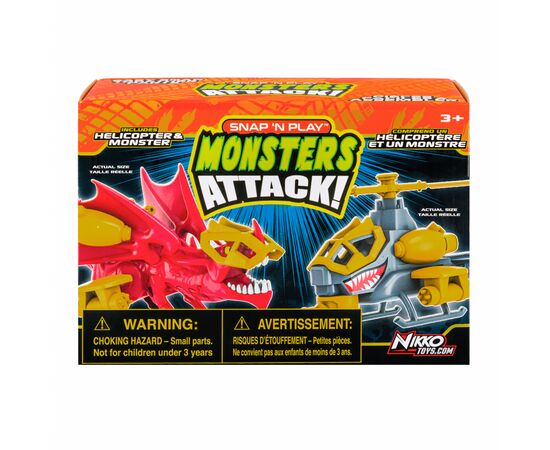 Игровой набор Road Rippers Snap'n Play Helicopter and monster (20301), изображение 3 Игровой набор Road Rippers Snap'n Play Helicopter and monster (20301), изображение 3