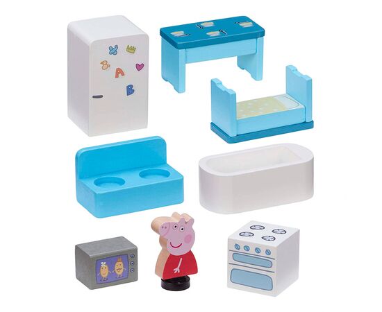 Игровой набор Peppa деревянный Дом Пеппы (07213), изображение 3 Игровой набор Peppa деревянный Дом Пеппы (07213), изображение 3