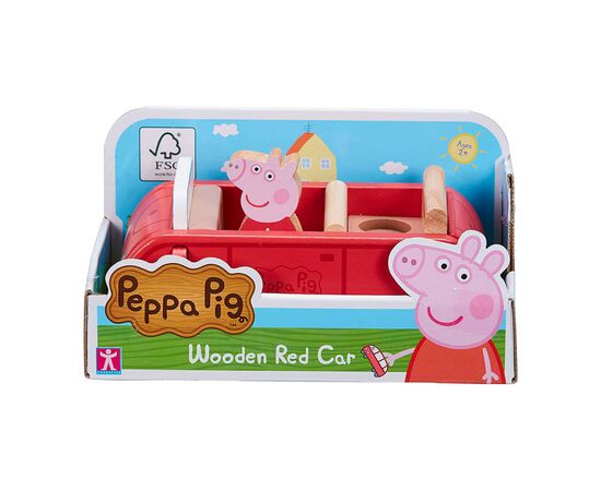 Игровой набор Peppa деревянная Машина Пеппи (07208), изображение 3 Игровой набор Peppa деревянная Машина Пеппи (07208), изображение 3
