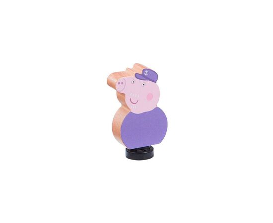 Игровой набор Peppa деревянный Паровозик дедушка Пеппи (07210), изображение 2 Игровой набор Peppa деревянный Паровозик дедушка Пеппи (07210), изображение 2