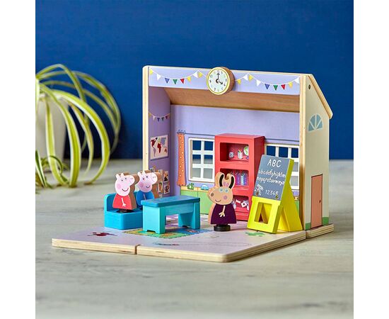 Игровой набор Peppa деревянный Школа Пеппи (07212), изображение 6 Игровой набор Peppa деревянный Школа Пеппи (07212), изображение 6