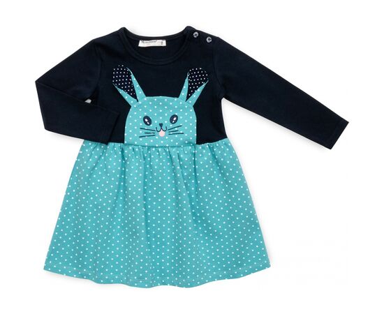 Платье POP FASHION в горошек (6791-110G-mint)