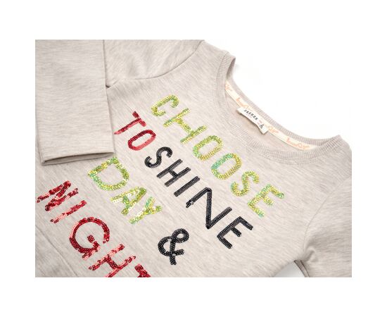 Платье Breeze "TO SHINE DAY AND NIGHT" (13005-134G-beige), изображение 3 Платье Breeze "TO SHINE DAY AND NIGHT" (13005-134G-beige), изображение 3