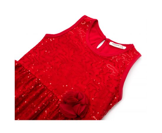 Платье Breeze праздничное с пайетками (12740-152G-red), изображение 3 Платье Breeze праздничное с пайетками (12740-152G-red), изображение 3