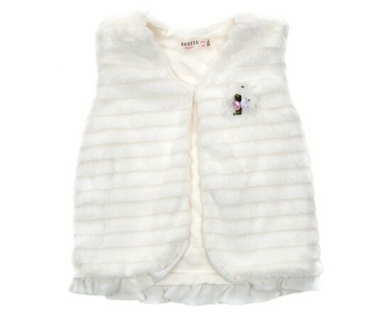 Жилет Breeze из искуственного меха (8026-86G-cream)