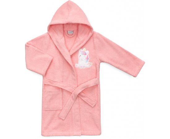 Детский халат Bibaby махровый (66317-2-110G-pink)