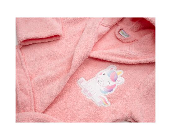 Дитячий халат Bibaby махровий (66317-2-122G-pink), зображення 3
