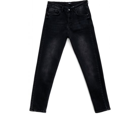 Джинсы A-Yugi с потертостями (5309-170B-black)