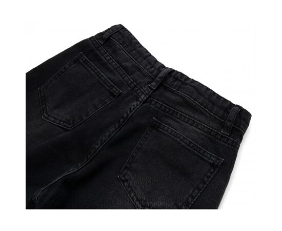 Джинсы Breeze с потертостями (15557-146G-black), изображение 4 Джинсы Breeze с потертостями (15557-146G-black), изображение 4