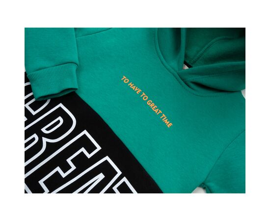 Спортивный костюм Smile с худи (6104-98B-green), изображение 7 Спортивный костюм Smile с худи (6104-98B-green), изображение 7