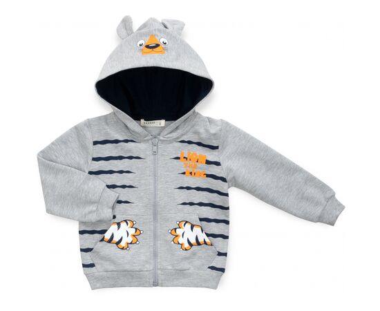 Спортивный костюм Breeze с тигриками (16109-80B-gray), изображение 2 Спортивный костюм Breeze с тигриками (16109-80B-gray), изображение 2