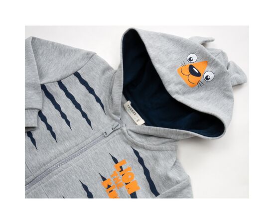 Спортивный костюм Breeze с тигриками (16109-80B-gray), изображение 7 Спортивный костюм Breeze с тигриками (16109-80B-gray), изображение 7