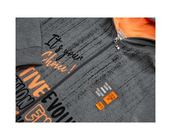 Спортивный костюм Breeze "POSITIVE ENERGY" (16466-140B-gray), изображение 7 Спортивный костюм Breeze "POSITIVE ENERGY" (16466-140B-gray), изображение 7