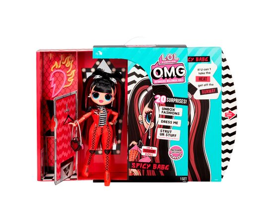 Кукла L.O.L. Surprise! O.M.G. S4 Спайси-леди с аксессуарами (572770), изображение 3 Кукла L.O.L. Surprise! O.M.G. S4 Спайси-леди с аксессуарами (572770), изображение 3
