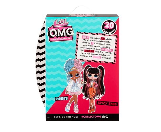 Кукла L.O.L. Surprise! O.M.G. S4 Спайси-леди с аксессуарами (572770), изображение 8 Кукла L.O.L. Surprise! O.M.G. S4 Спайси-леди с аксессуарами (572770), изображение 8