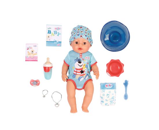 Пупс Zapf Baby Born Волшебный мальчик с аксессуарами 43 см (827963)