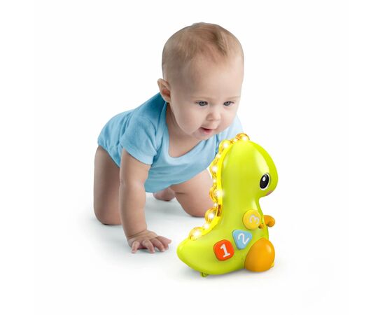 Развивающая игрушка Bright Starts Go, Go, Dino (12506), изображение 2 Развивающая игрушка Bright Starts Go, Go, Dino (12506), изображение 2