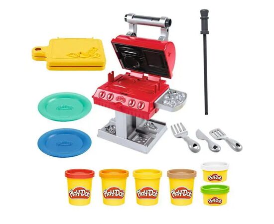 Набор для творчества Hasbro Play Doh Гриль (F0652), изображение 2 Набор для творчества Hasbro Play Doh Гриль (F0652), изображение 2