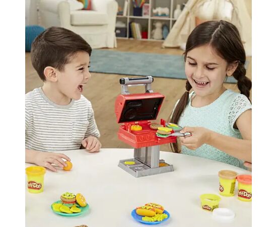 Набор для творчества Hasbro Play Doh Гриль (F0652), изображение 3 Набор для творчества Hasbro Play Doh Гриль (F0652), изображение 3