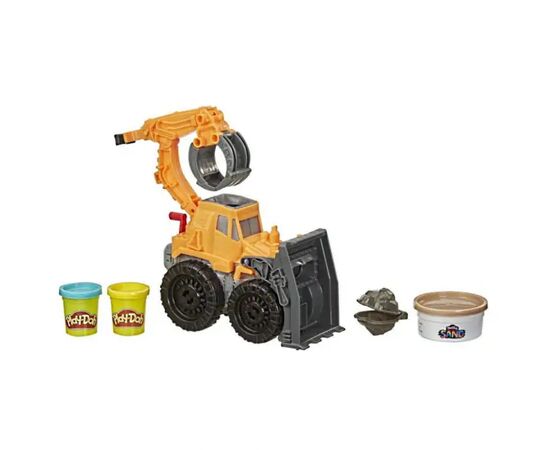 Набор для творчества Hasbro Play Doh Карьерный погрузчик (E9226), изображение 2 Набор для творчества Hasbro Play Doh Карьерный погрузчик (E9226), изображение 2