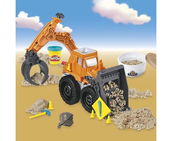 Набор для творчества Hasbro Play Doh Карьерный погрузчик (E9226), изображение 4 Набор для творчества Hasbro Play Doh Карьерный погрузчик (E9226), изображение 4