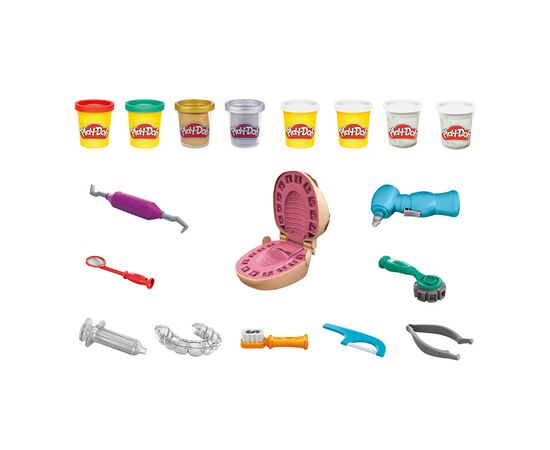 Набор для творчества Hasbro Play-Doh Мистер Зубастик (F1259), изображение 2 Набор для творчества Hasbro Play-Doh Мистер Зубастик (F1259), изображение 2