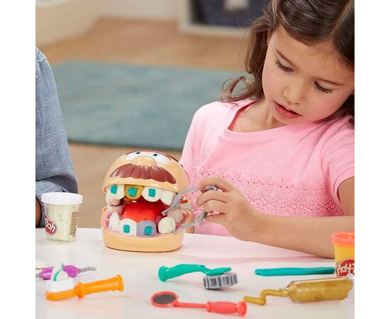 Набор для творчества Hasbro Play-Doh Мистер Зубастик (F1259), изображение 4 Набор для творчества Hasbro Play-Doh Мистер Зубастик (F1259), изображение 4