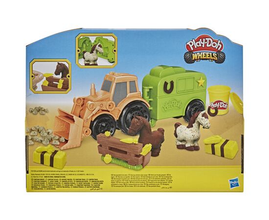 Набор для творчества Hasbro Play-Doh Трактор (F1012), изображение 4 Набор для творчества Hasbro Play-Doh Трактор (F1012), изображение 4