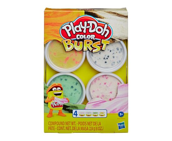 Набор для творчества Hasbro Play-Doh Взрыв цвета Яркие цвета (E6966), изображение 3 Набор для творчества Hasbro Play-Doh Взрыв цвета Яркие цвета (E6966), изображение 3