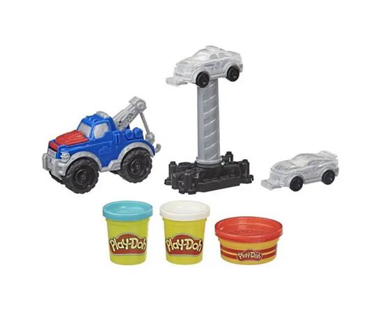 Набор для творчества Hasbro Play-Doh Вилс Эвакуатор (E6690), изображение 2 Набор для творчества Hasbro Play-Doh Вилс Эвакуатор (E6690), изображение 2