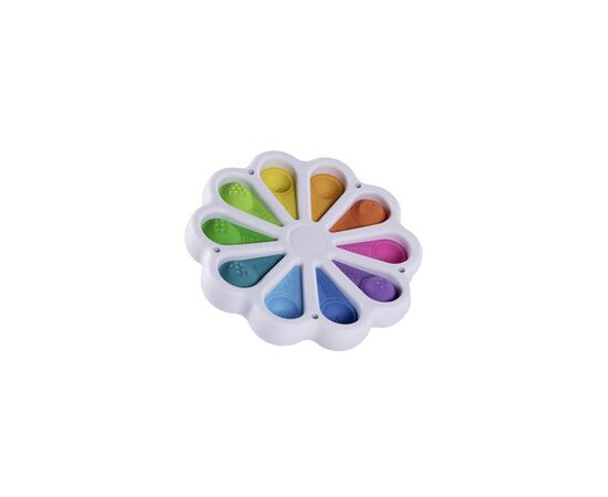 Развивающая игрушка Fat Brain Toys тактильная Цветные лепестки dimpl digits (F275EN), изображение 2 Развивающая игрушка Fat Brain Toys тактильная Цветные лепестки dimpl digits (F275EN), изображение 2