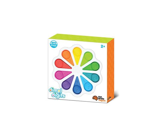 Развивающая игрушка Fat Brain Toys тактильная Цветные лепестки dimpl digits (F275EN), изображение 3 Развивающая игрушка Fat Brain Toys тактильная Цветные лепестки dimpl digits (F275EN), изображение 3