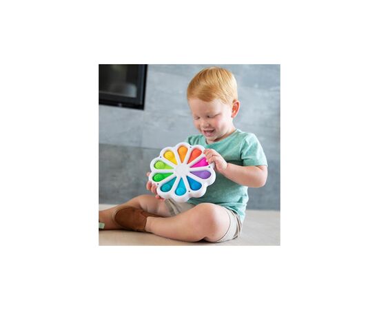 Развивающая игрушка Fat Brain Toys тактильная Цветные лепестки dimpl digits (F275EN), изображение 4 Развивающая игрушка Fat Brain Toys тактильная Цветные лепестки dimpl digits (F275EN), изображение 4