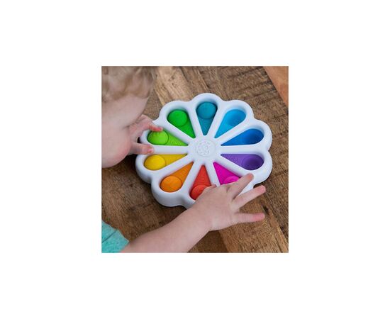 Развивающая игрушка Fat Brain Toys тактильная Цветные лепестки dimpl digits (F275EN), изображение 7 Развивающая игрушка Fat Brain Toys тактильная Цветные лепестки dimpl digits (F275EN), изображение 7