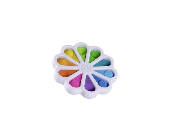 Розвиваюча іграшка Fat Brain Toys тактильна Кольорові пелюстки dimpl digits (F275EN)