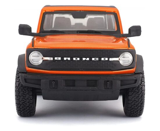 Машина Maisto Ford Bronco (2 Doors Version) помаранчевий 124 (31530 met. orange), зображення 2 Машина Maisto Ford Bronco (2 Doors Version) помаранчевий 124 (31530 met. orange), зображення 2