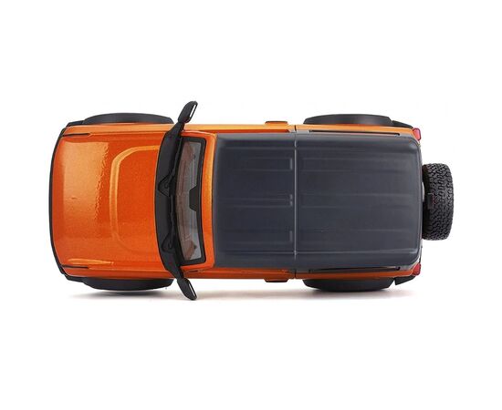 Машина Maisto Ford Bronco (2 Doors Version) помаранчевий 124 (31530 met. orange), зображення 6 Машина Maisto Ford Bronco (2 Doors Version) помаранчевий 124 (31530 met. orange), зображення 6