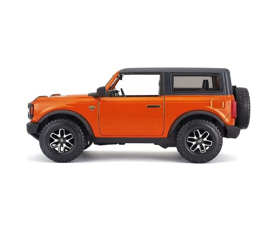 Машина Maisto Ford Bronco (2 Doors Version) помаранчевий 124 (31530 met. orange), зображення 7 Машина Maisto Ford Bronco (2 Doors Version) помаранчевий 124 (31530 met. orange), зображення 7