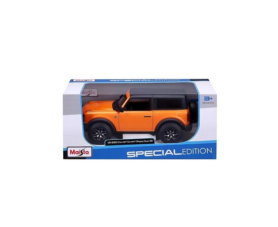 Машина Maisto Ford Bronco (2 Doors Version) помаранчевий 124 (31530 met. orange), зображення 8 Машина Maisto Ford Bronco (2 Doors Version) помаранчевий 124 (31530 met. orange), зображення 8