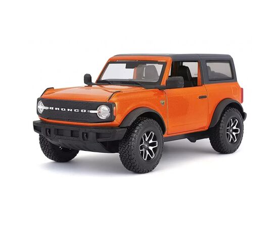 Машина Maisto Ford Bronco (2 Doors Version) оранжевий 1:24 (31530 met. orange)