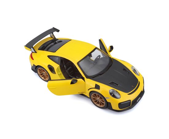 Машина Maisto Porsche 911 GT2 RS жовтий 124 (31523 yellow), зображення 3 Машина Maisto Porsche 911 GT2 RS жовтий 124 (31523 yellow), зображення 3