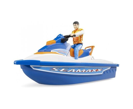 Спецтехника Bruder водный мотоцикл с водителем (63150), изображение 2 Спецтехника Bruder водный мотоцикл с водителем (63150), изображение 2