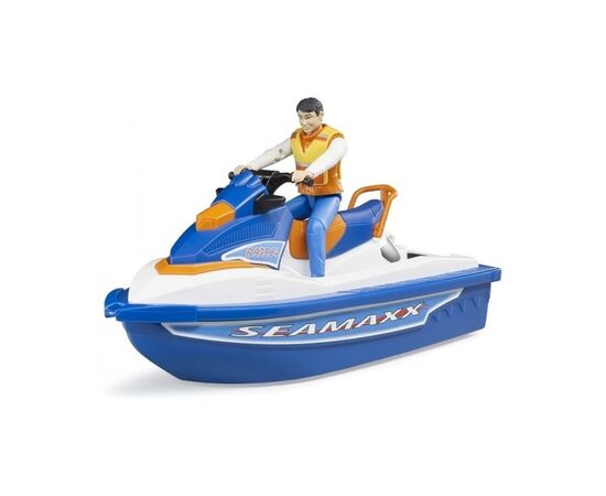 Спецтехника Bruder водный мотоцикл с водителем (63150), изображение 3 Спецтехника Bruder водный мотоцикл с водителем (63150), изображение 3