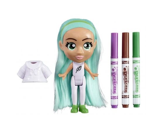 Набор для творчества Crayola Colour n Style Стильные девушки Джейд (918937.005), изображение 2 Набор для творчества Crayola Colour n Style Стильные девушки Джейд (918937.005), изображение 2