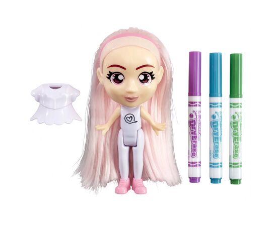 Набор для творчества Crayola Colour n Style Стильные девушки Лаванда (918940.005), изображение 2 Набор для творчества Crayola Colour n Style Стильные девушки Лаванда (918940.005), изображение 2