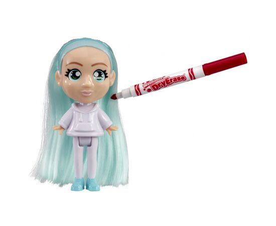 Набор для творчества Crayola Colour n Style Стильные девушки Скай (918938.005), изображение 5 Набор для творчества Crayola Colour n Style Стильные девушки Скай (918938.005), изображение 5