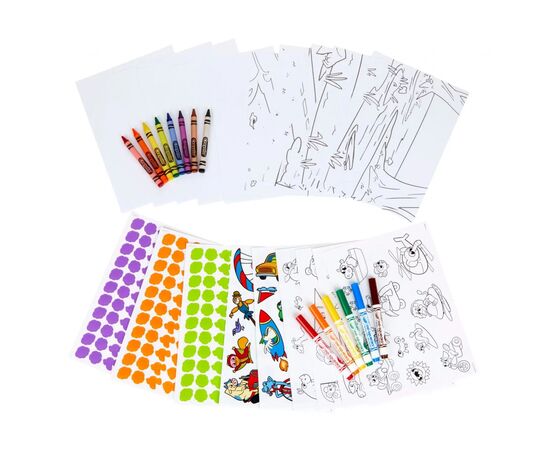 Набор для творчества Crayola с наклейками (256278.006), изображение 2 Набор для творчества Crayola с наклейками (256278.006), изображение 2