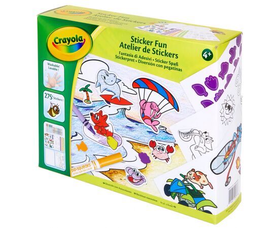 Набор для творчества Crayola с наклейками (256278.006), изображение 5 Набор для творчества Crayola с наклейками (256278.006), изображение 5